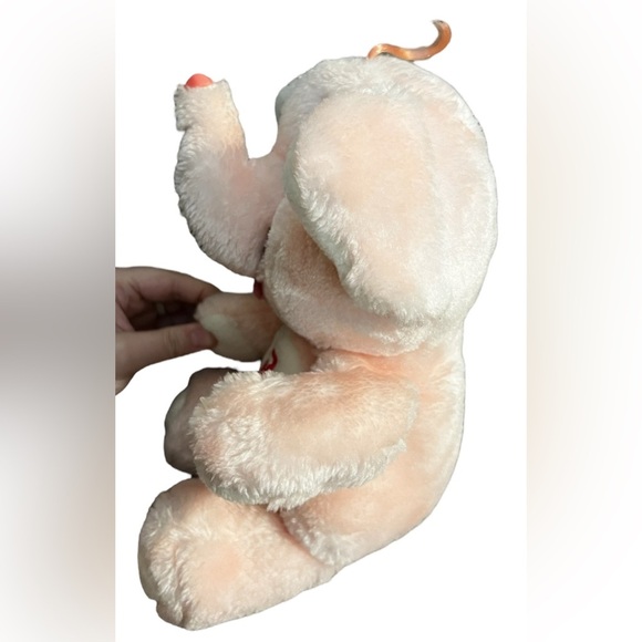 Vintage Care Bear Cousins "Lotsa Heart Elephant" 1984 Plush - Picture 4 of 9